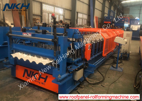 खरीदें Tile roll forming machine, step tile, metal tile, roofing tile, semi-round online manufacture