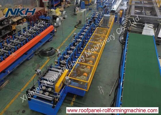खरीदें उच्च गति 40mpm C76-200 डबल स्टैकर के साथ पुर्लिन रोल बनाने की मशीन online manufacture