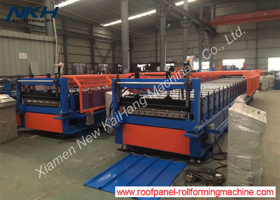 खरीदें मलेशिया मानक 760 छत पैनल रोलिंग मशीन, 0.18 मिमी मोटी, PPGL online manufacture