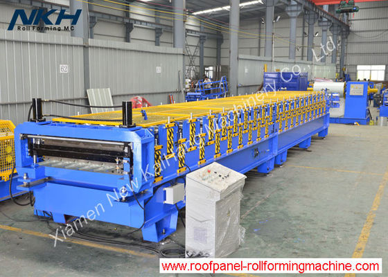 खरीदें धातु स्टील छत शीट रोल बनाने की मशीन, डबल डेक रोल बनाने की मशीन online manufacture