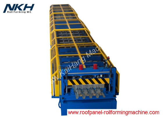 खरीदें वास्तुकला के लिए 750 मिमी कवर चौड़ाई मंजिल डेक रोल बनाने की मशीन online manufacture