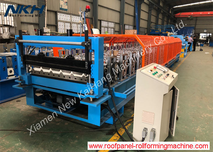 Professional Roof Panel Roll Forming Machine For Metal Trapezoidal Sheets